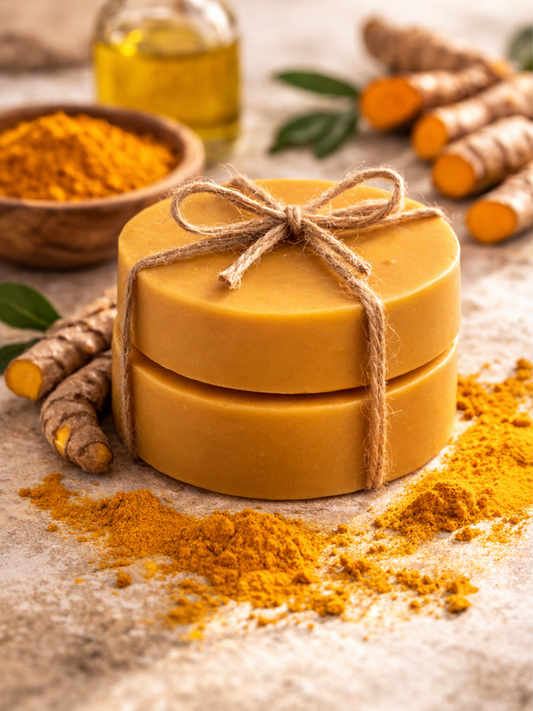 Tumeric Soap hand made