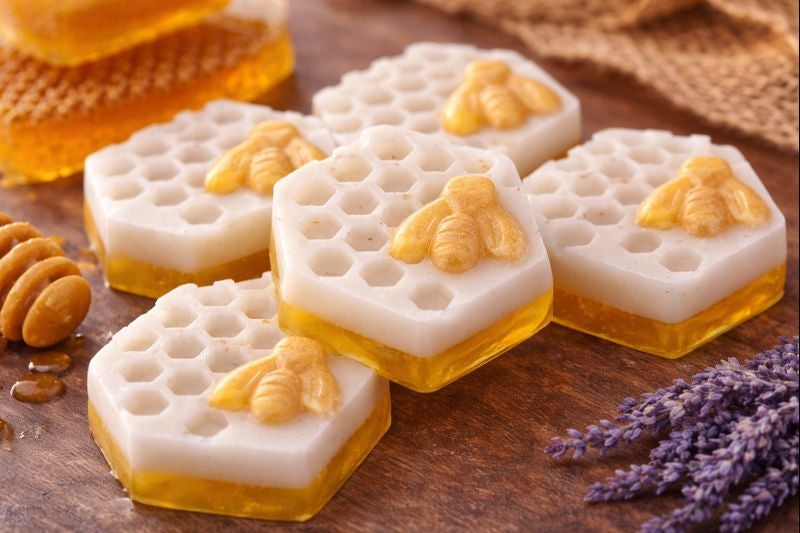 honey and oat cosmetics